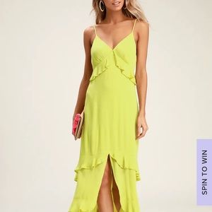 Lulus Dress Sz L Never Worn